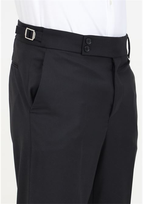 Pantalone elegante nero da uomo dalla vestibilità classica IM BRIAN | PA3069009